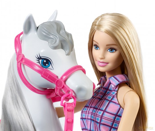 BARBIE Lalka z koniem