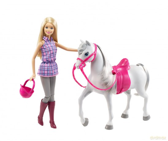 BARBIE Lalka z koniem