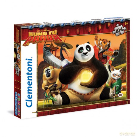 CLEMENTONI 104 el. Kung Fu Panda [PUZZLE]