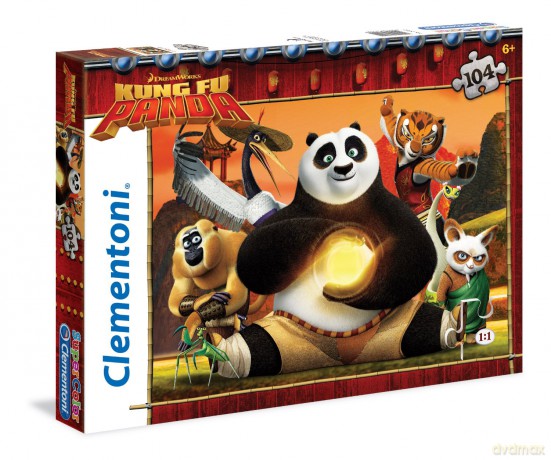 CLEMENTONI 104 el. Kung Fu Panda [PUZZLE]