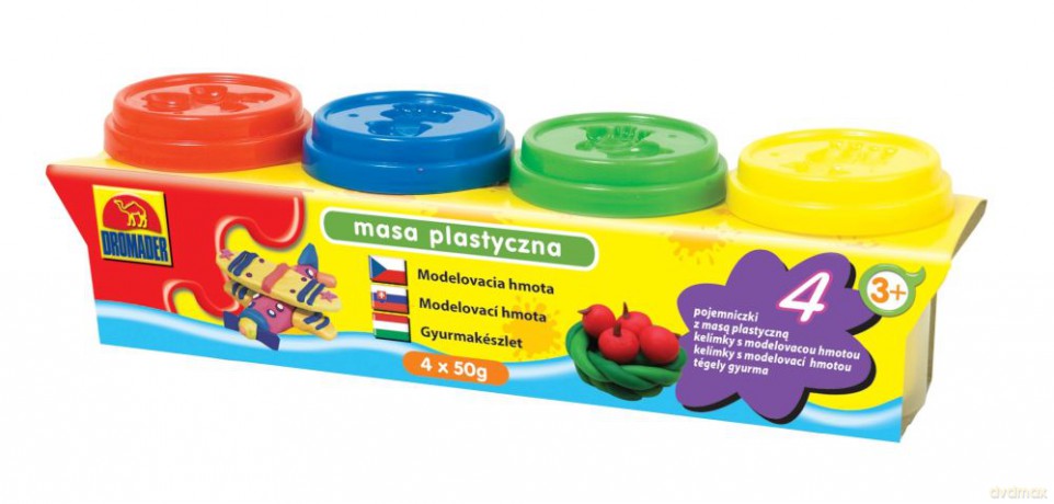 DROMADER Masa Plastyczna 4*50 g
