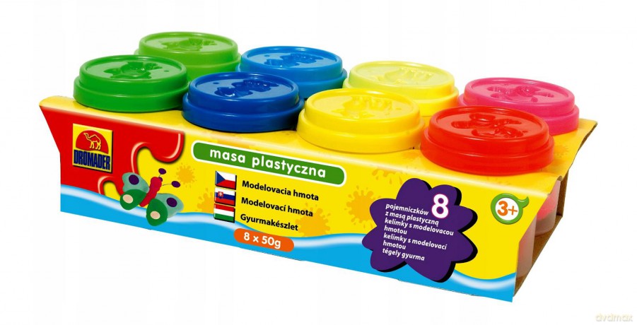 DROMADER Masa Plastyczna 8 Tub