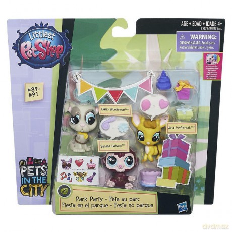 HASBRO Littlest Pet Shop Modne Zwierzaki, Urodziny [FIGURKA]