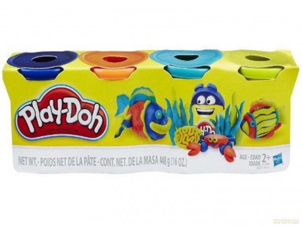 HASBRO PlayDoh 4pak Bold Color