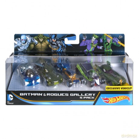 HOT WHEELS Batman v Superman, 5pak