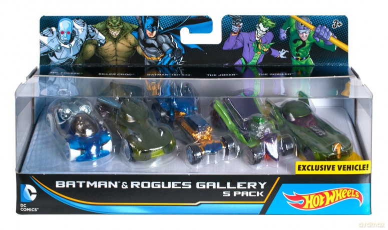 HOT WHEELS Batman v Superman, 5pak