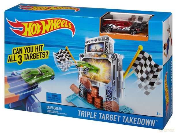 HOT WHEELS Triple Target Takedown