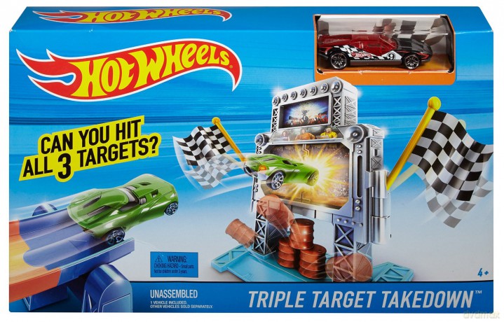 HOT WHEELS Triple Target Takedown