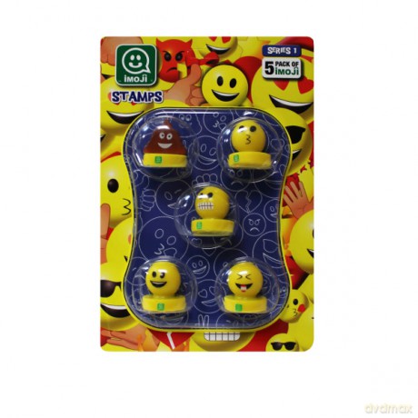 IMOJI Stempelki mix, blister 5pak [FIGURKA]