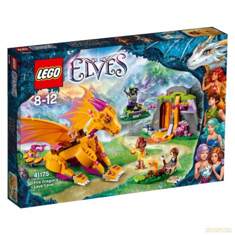 LEGO Elves Jaskinia Smoka Ognia (41175) [KLOCKI]