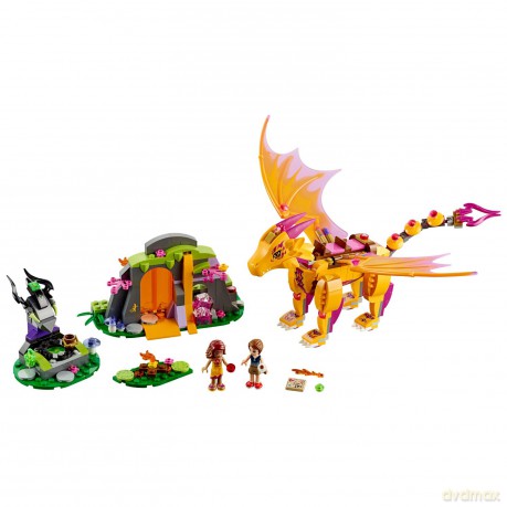 LEGO Elves Jaskinia Smoka Ognia (41175) [KLOCKI]