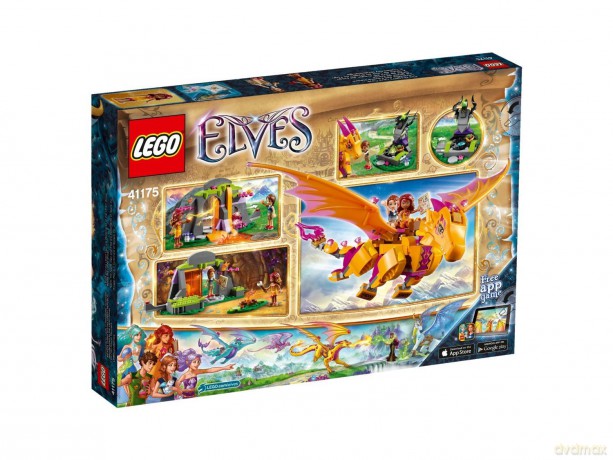LEGO Elves Jaskinia Smoka Ognia (41175) [KLOCKI]