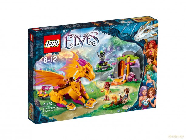 LEGO Elves Jaskinia Smoka Ognia (41175) [KLOCKI]
