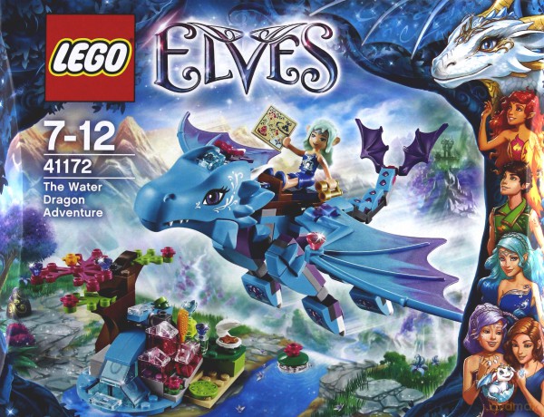 LEGO Elves Przygoda Smoka Wody (41172) [KLOCKI]