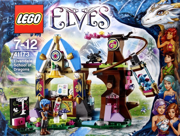 LEGO Elves Szkoła Smoków w Elvendale (41173) [KLOCKI]