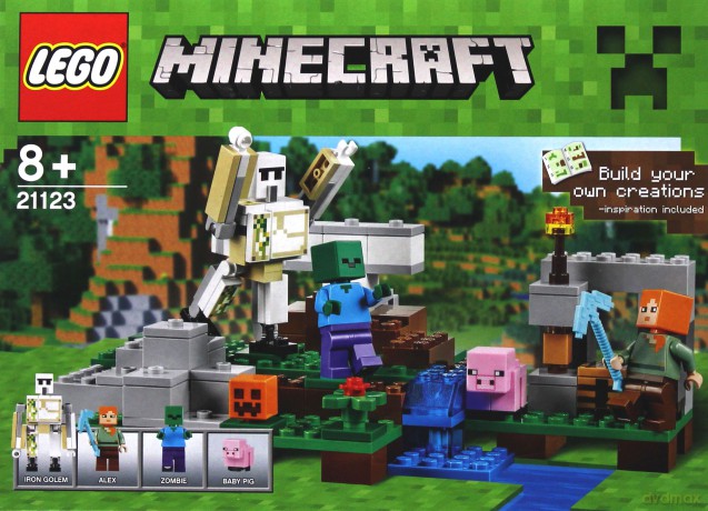LEGO Minecraft Żelazny golem (21123) [KLOCKI]