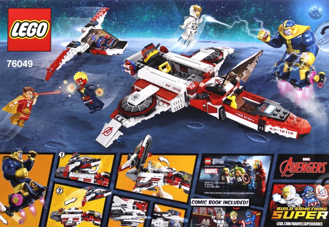 LEGO Super Heroes Kosmiczna misja (76049) [KLOCKI]