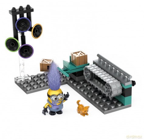 MEGA BLOKS Minionki Małe zestaw Mailroom [KLOCKI]