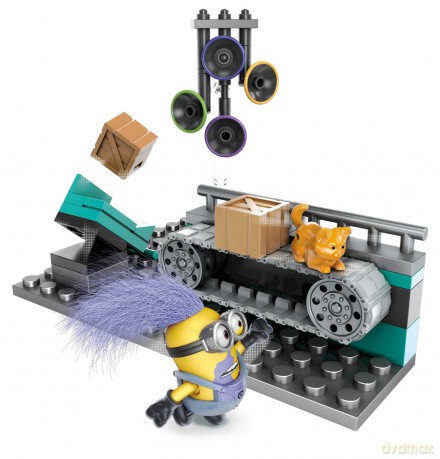 MEGA BLOKS Minionki Małe zestaw Mailroom [KLOCKI]