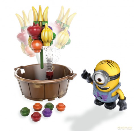 MEGA BLOKS Minionki minizestaw, Jely Jig [KLOCKI]