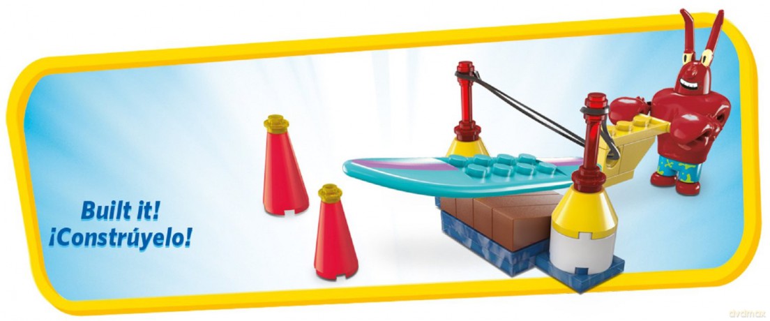 MEGA BLOKS SpongeBob Minizestaw, Wacky [KLOCKI]