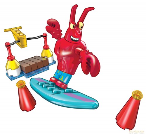 MEGA BLOKS SpongeBob Minizestaw, Wacky [KLOCKI]