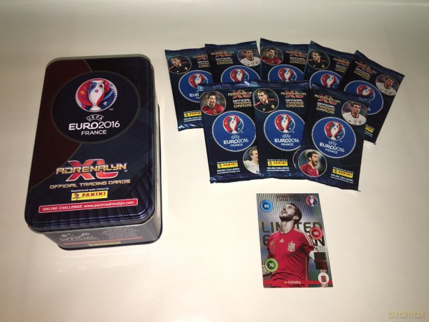 PANINI Euro 2016 puszka kolekcjonera [KARTY]