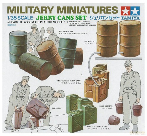 TAMIYA Jerry Can Set
