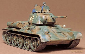 TAMIYA Russian T3476 1943 Tank