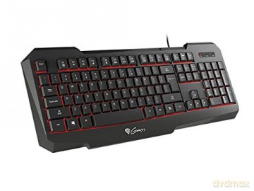 Klawiatura podświetlana NKG-0757 Natec GENESIS RX11 Black USB,