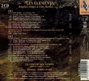 Jordi Savall: Les Elements [2CD]
