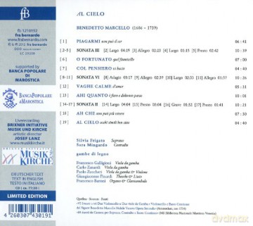 Silkvia Frigato (Sopran): Al Cielo - Duetti da camera [CD]