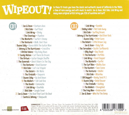 Wipeout The Essential Surfing Album [2CD]