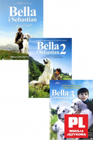 Bella i Sebastian / Bella i Sebastian 2 / Bella i Sebastian 3 Pakiet [3DVD]