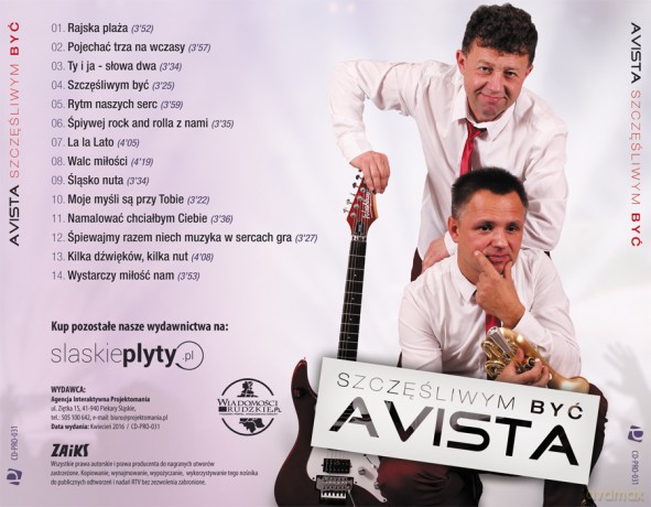 Avista: Szczęśliwym Być [CD]