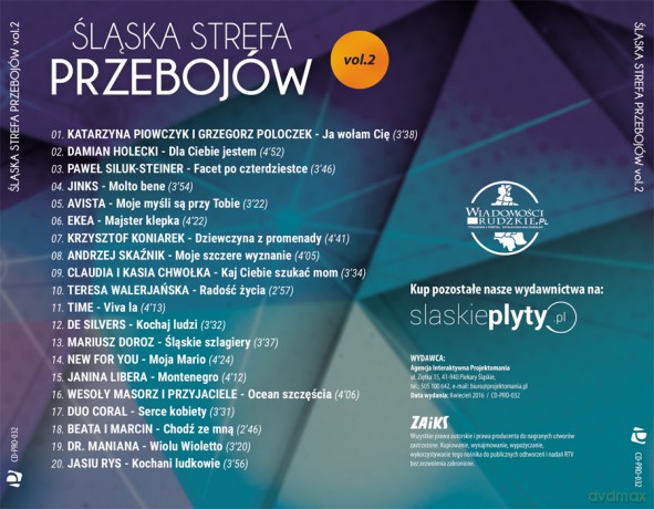 Śląska Strefa Przebojów vol. 2 [CD]