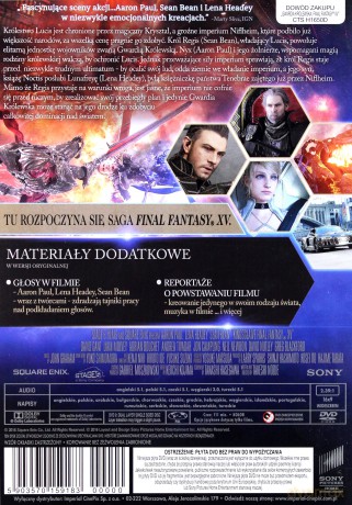 Final Fantasy XV: Gwardia Królewska [DVD]