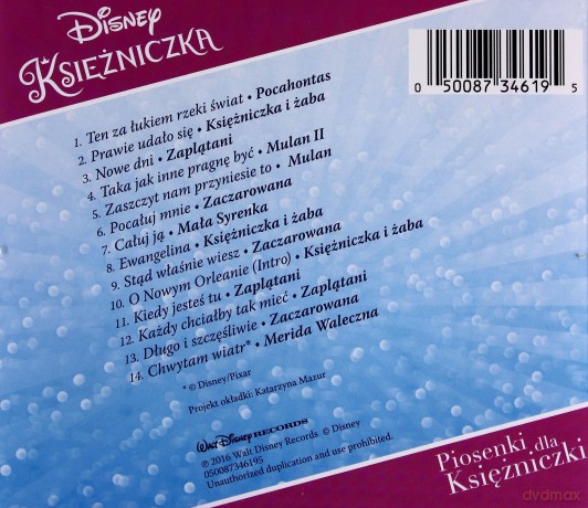 Piosenki Dla Księżniczki (PL) [CD]
