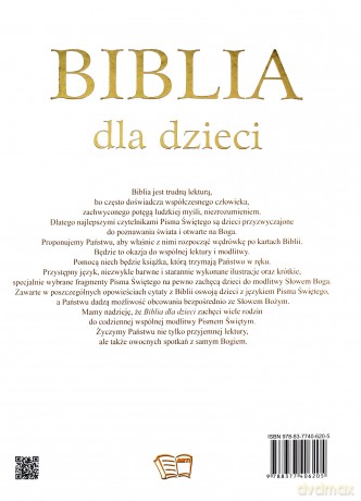 Biblia dla dzieci (twarda) [KSIĄŻKA]