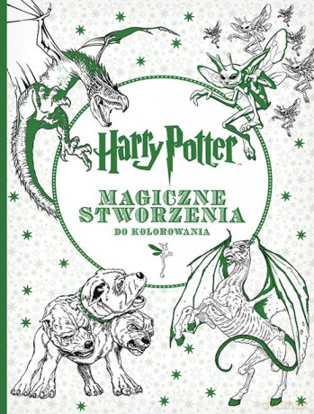 Harry Potter. Magiczne stworzenia do kolorowania [KSIĄŻKA]