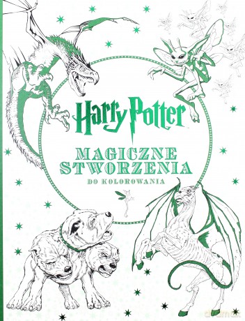Harry Potter. Magiczne stworzenia do kolorowania [KSIĄŻKA]
