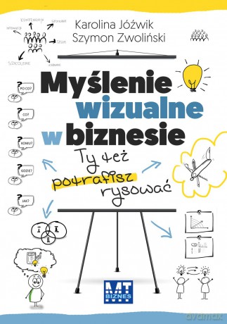 Myślenie wizualne w biznesie. Ty też potrafisz rysować - Karolina Jóźwik [KSIĄŻKA]