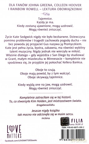 Promyczek - Kim Holden [KSIĄŻKA]
