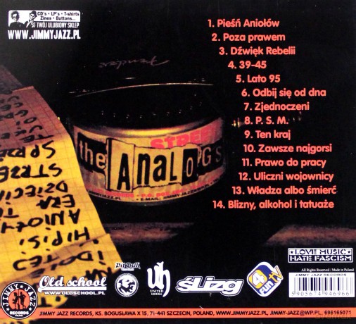 The Analogs: Poza prawem (digipack) [CD]