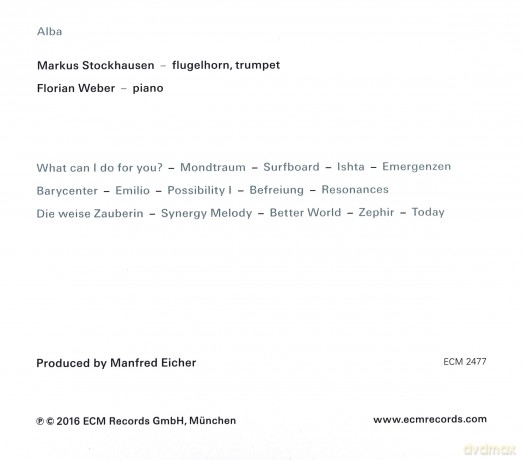 Marcus Stockhausen: Alba [CD]