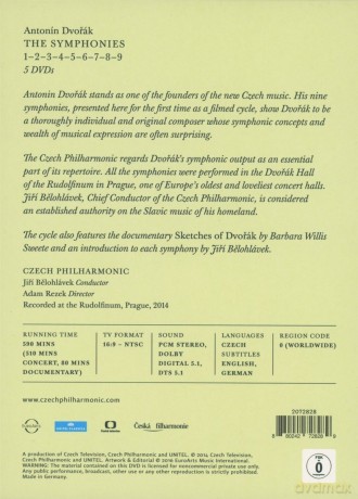 Belohlavek, Jiri: Antonin Dvorak - The Symphonies Edition [5DVD]