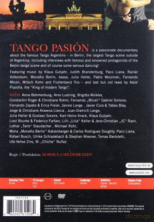 Tango Pasion: Tango Pasion - A Film About Tango In Berlin [DVD]