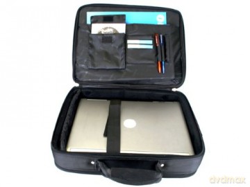Natec Sheepdog Black  torba na laptop 15,4