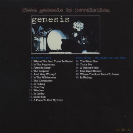 Genesis: From Genesis To Revelation [CD]