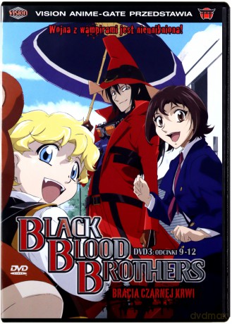 Black Blood Brothers: Bracia Czarnej Krwi 1-3 (odcinki 1-12) Pakiet [3DVD]
